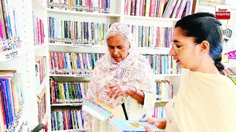 70-year-old woman from Ballo village has a passion for reading books 70-year-old woman from Ballo village has a passion for reading books