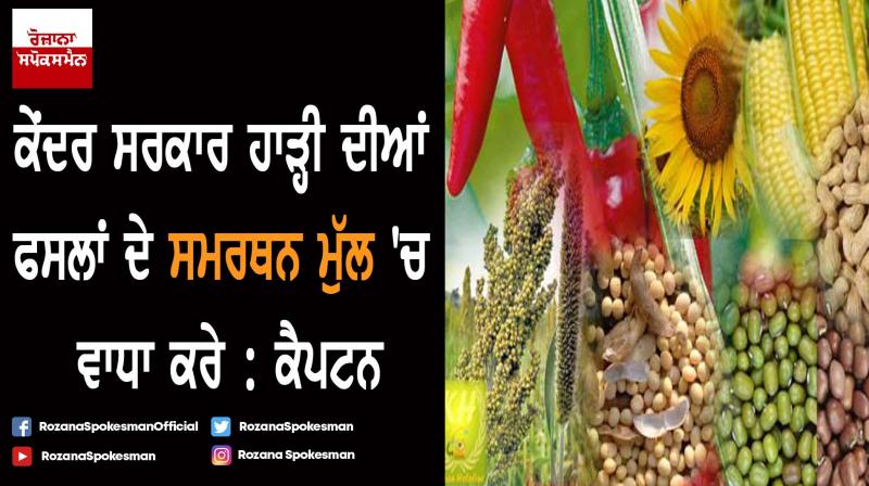 Rabi Crops MSP Rabi Crops MSP