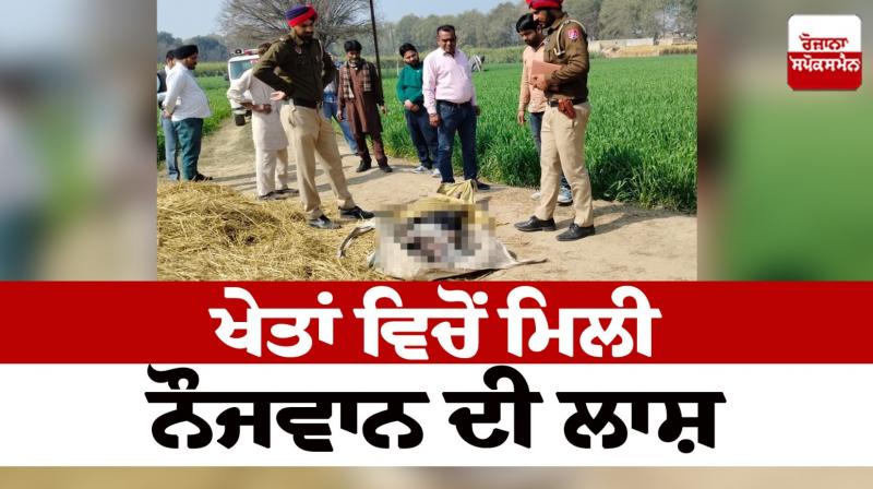 The body of a young man was found in the fields in Abohar news in punjabi The body of a young man was found in the fields in Abohar news in punjabi