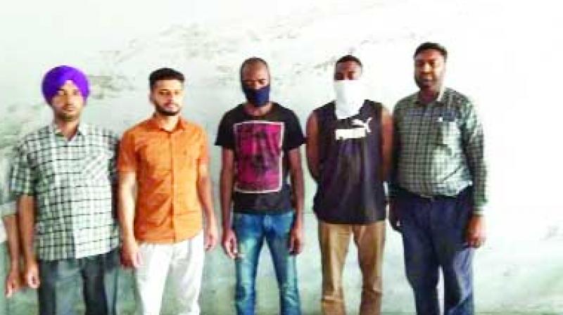Nigerian Arrested Nigerian Arrested