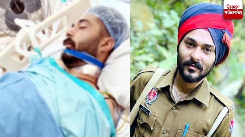 Police constable was shot in a suspicious condition Police constable was shot in a suspicious condition