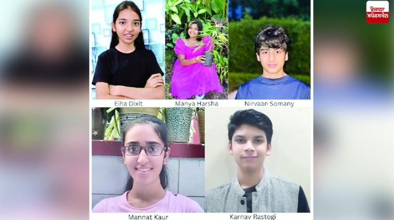 Five young Indians among 2023 International Young Eco-Hero award winners