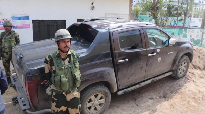 The police recovered the vehicle in which Amritpal Singh was escaping The police recovered the vehicle in which Amritpal Singh was escaping