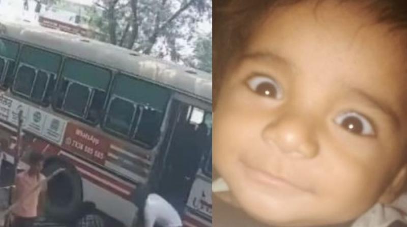 Roadways bus hit Couple Roadways bus hit Couple