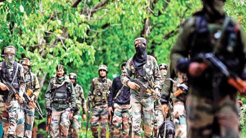 Security forces had a major victory, four terrorists ambushed in Kupwara encounter