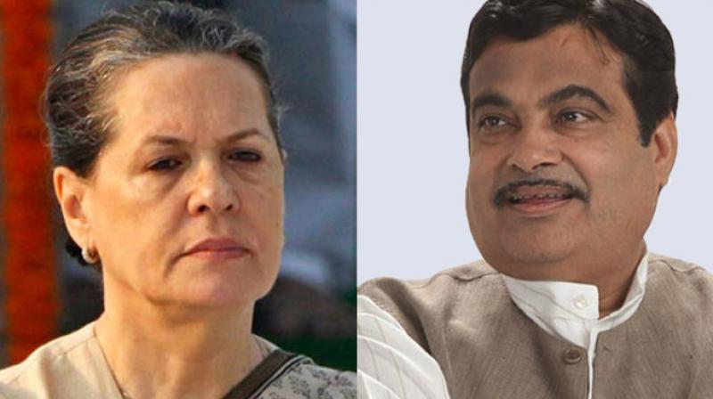 Gadkari gets a thank you note from Sonia Gandhi Gadkari gets a thank you note from Sonia Gandhi