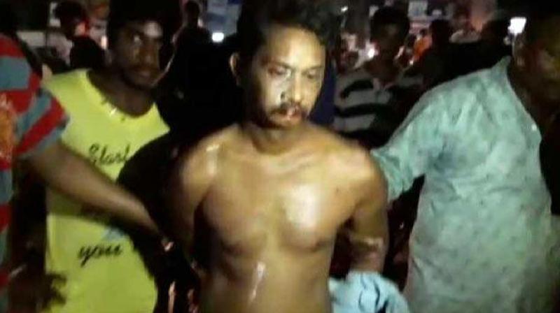 Teacher thrashed and paraded naked for alleged rape Teacher thrashed and paraded naked for alleged rape