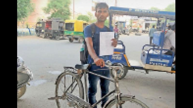 Brother Madan Bind arrives patiala to seek Justice for his sister Brother Madan Bind arrives patiala to seek Justice for his sister
