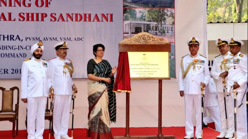 Navy commissions its tenth Naval hospital, INHS Sandhani