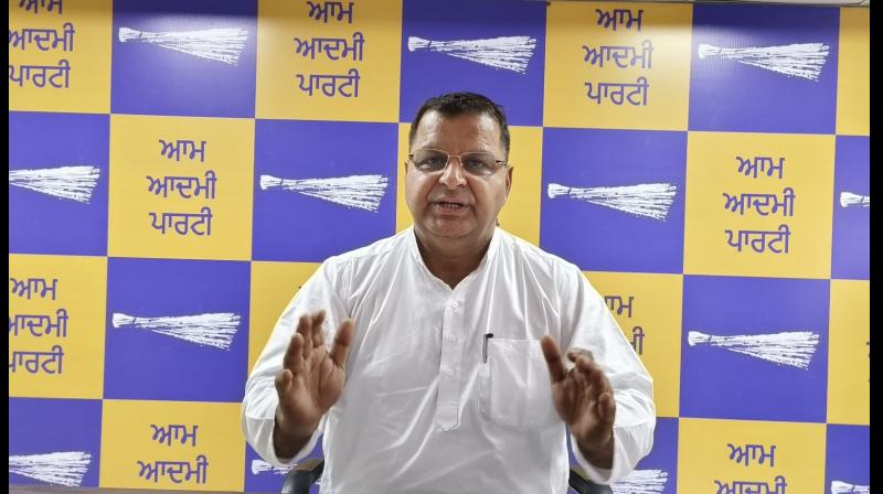 AAP Leader Neel Garg AAP Leader Neel Garg