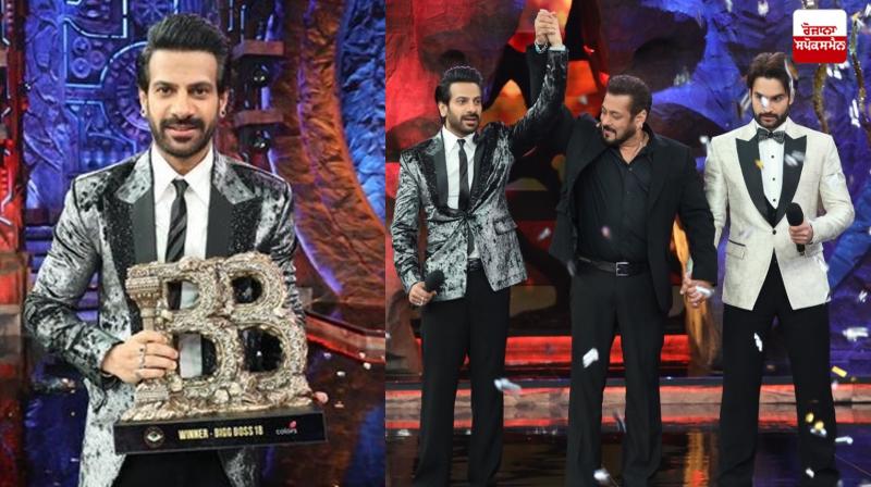 Karan Veer Mehra is the winner of Bigg Boss 18 Karan Veer Mehra is the winner of Bigg Boss 18