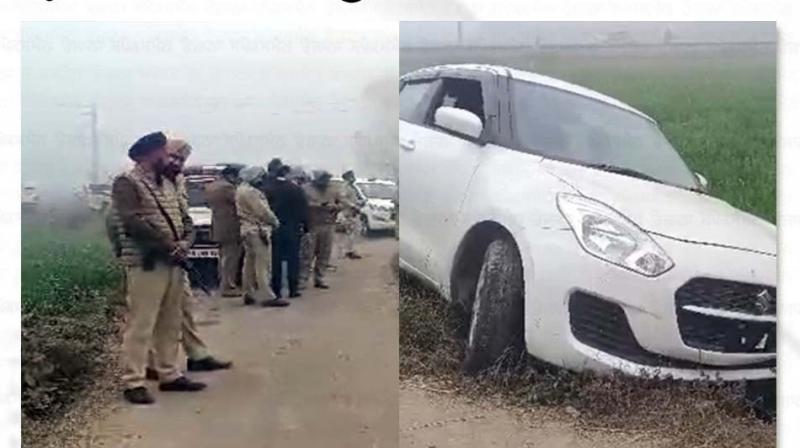 Encounter between police and miscreants in tarn taran Encounter between police and miscreants in tarn taran