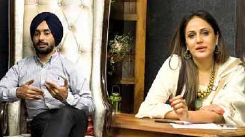 Interview with Satinder Sartaj at Rozana Spokesman Interview with Satinder Sartaj at Rozana Spokesman