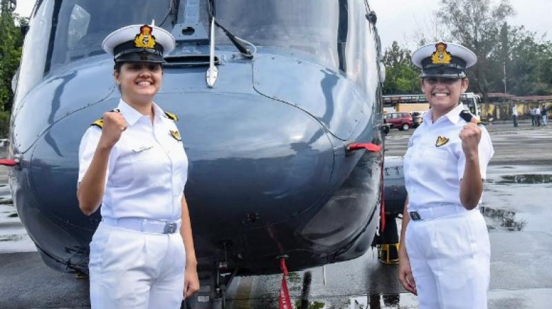 2 Women Officers To Be Posted On Indian Navy Warship 2 Women Officers To Be Posted On Indian Navy Warship