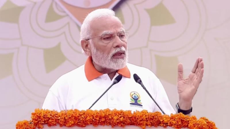 'Yoga' is not just a part of life but a way of life - PM Modi 'Yoga' is not just a part of life but a way of life - PM Modi