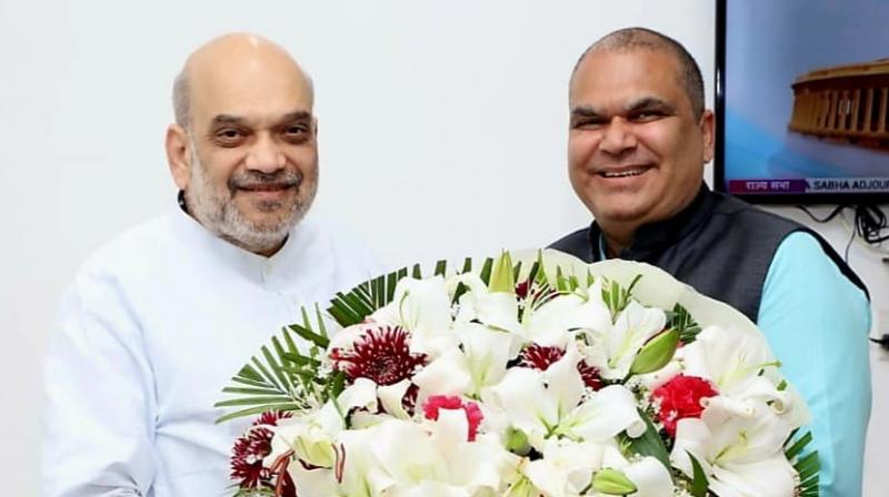 Rajya Sabha Member Sanjeev Arora Met Union Home Minister Amit Shah