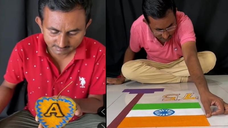 Rangoli Artist Pawan Rathore Rangoli Artist Pawan Rathore