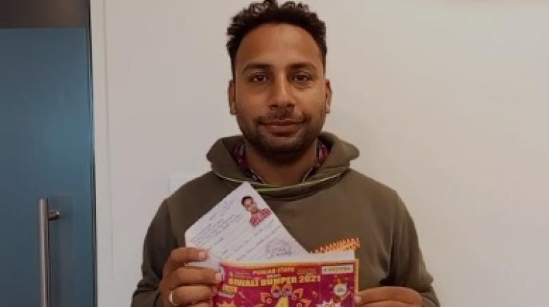 Diwali bumper changed the fate of a young carpenter from Patiala Diwali bumper changed the fate of a young carpenter from Patiala