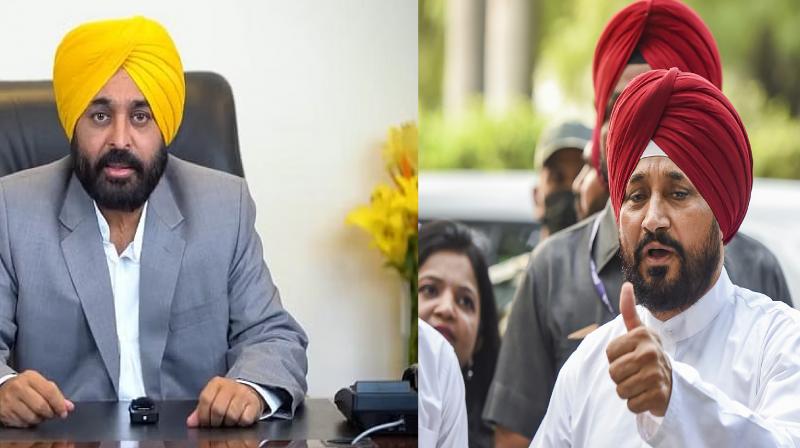 Cm Bhagwant Singh Mann, Charanjit Singh Channi 