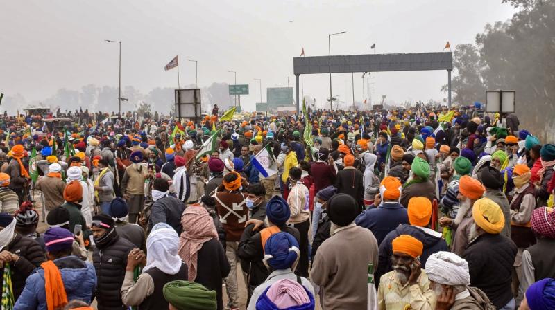 Farmers Protest file photo.