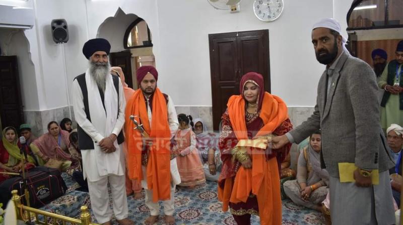 First Ever Anand Karaj at Gurdwara Sri Darbar Sahib, Kartarpur Sahib After Inauguration of Kartarpur Corridor