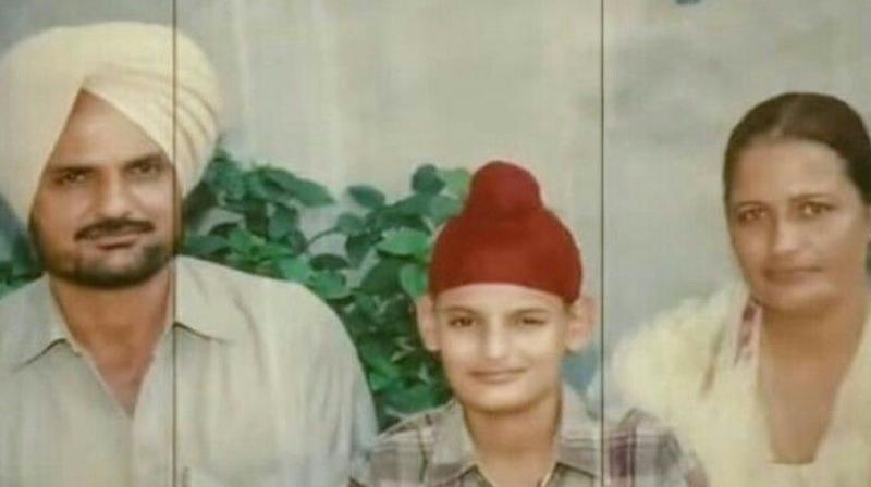 Sidhu Moosewala Childhood Pics