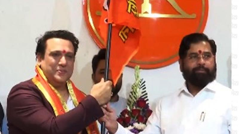 Actor Govinda Joins Eknath Shinde's Shiv Sena Ahead of Lok Sabha Elections Actor Govinda Joins Eknath Shinde's Shiv Sena Ahead of Lok Sabha Elections