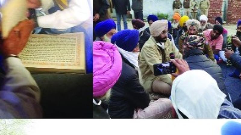 Disrespect of Guru Granth Sahib at village Phambara in Block Bhunga Disrespect of Guru Granth Sahib at village Phambara in Block Bhunga