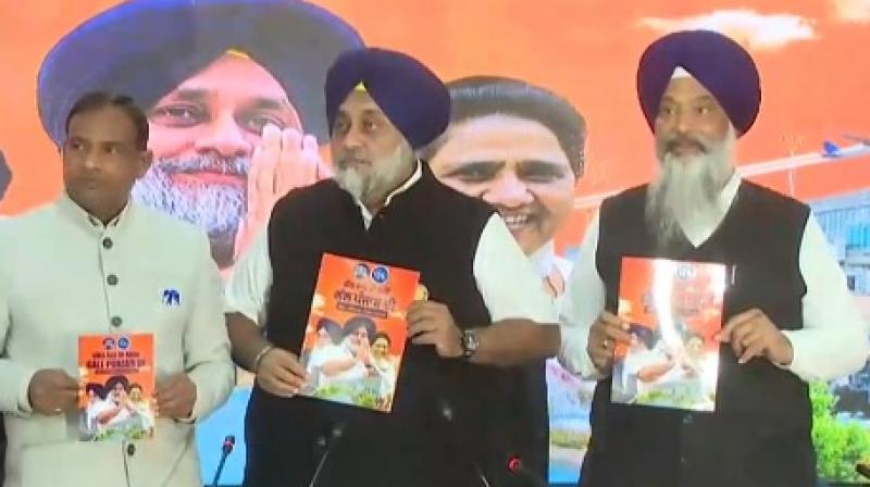 Election manifesto issued by Shiromani Akali Dal-BSP Election manifesto issued by Shiromani Akali Dal-BSP
