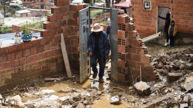 Bolivia landslides