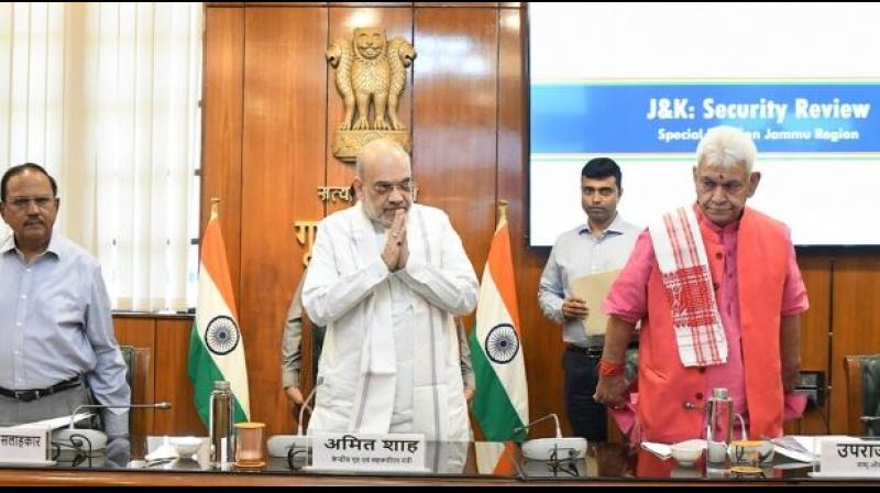 Amit Shah high level Meeting Amit Shah high level Meeting