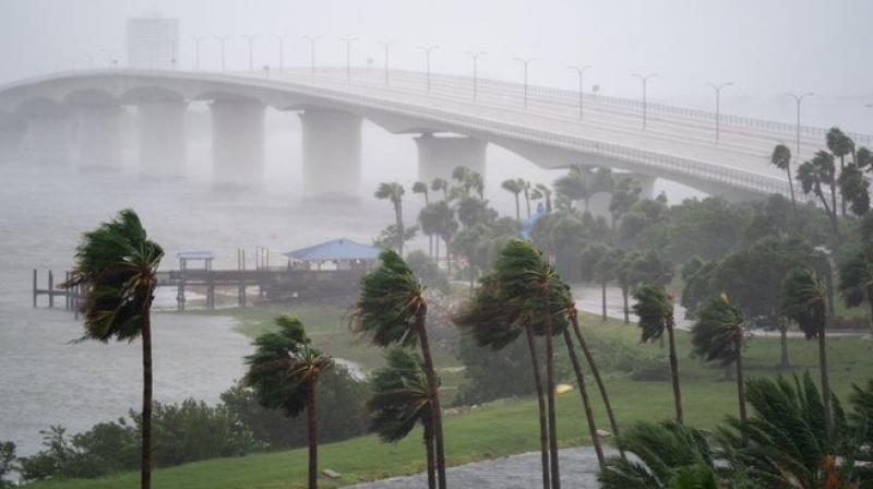 The terrible storm that came to Florida The terrible storm that came to Florida