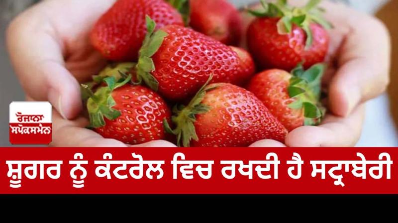 Strawberry keeps sugar under control Strawberry keeps sugar under control
