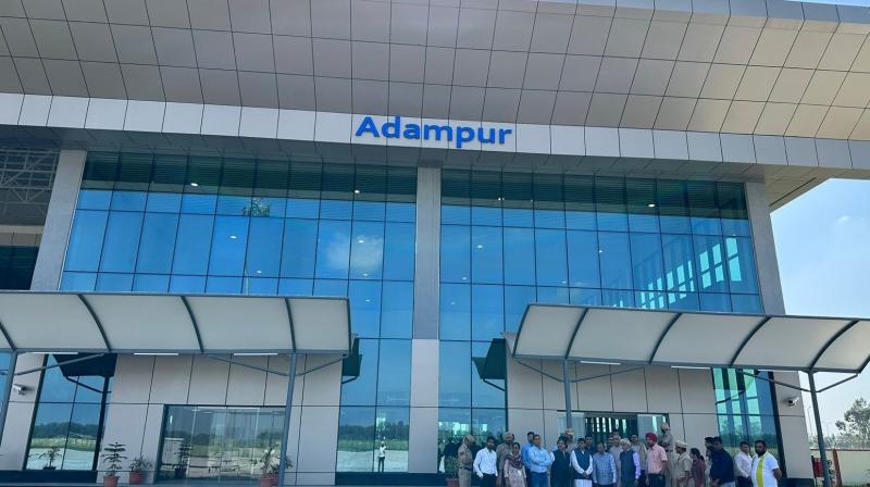 Flights to Amsterdam and Manchester start from Adampur Airport Flights to Amsterdam and Manchester start from Adampur Airport