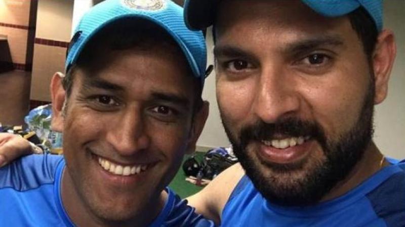 Dhoni-Yuvraj Dhoni-Yuvraj