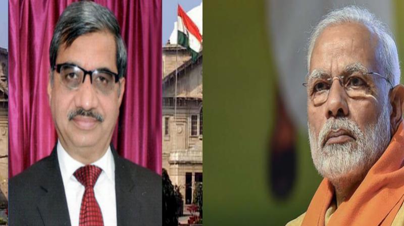 Justice pandey wrote letter to pm alleging nepotism casteism in judges selection