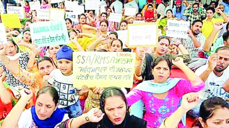Teachers Protest Teachers Protest