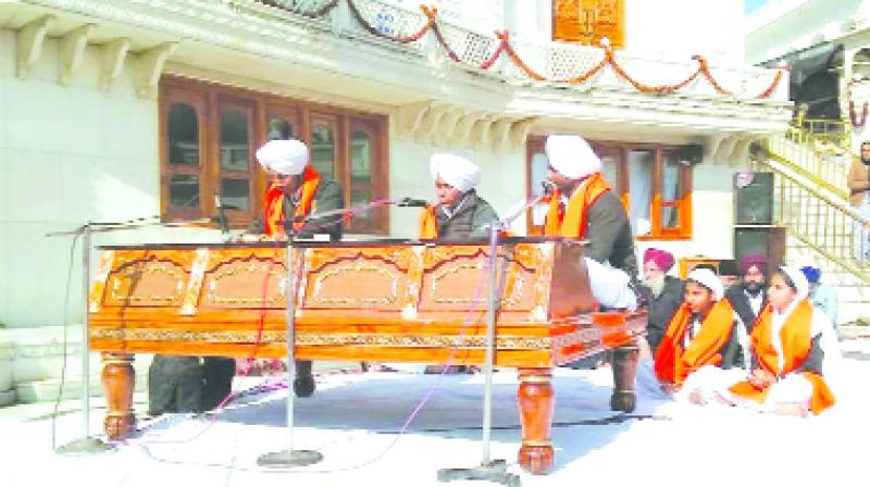 Kirtan at Akal Takhat Sahib Kirtan at Akal Takhat Sahib