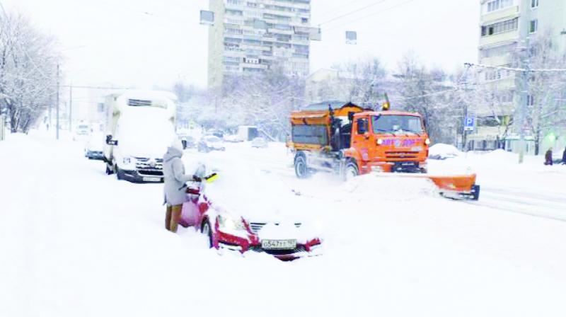 Snowfall in US