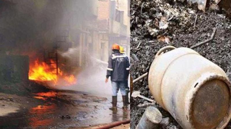 9 deaths due to gas cylinder eruption