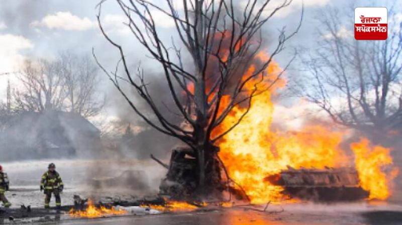 Pakistan: Explosion in LPG tanker Pakistan: Explosion in LPG tanker