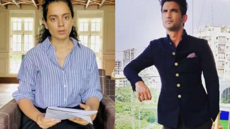 Sushant Singh Rajput and Kangana Ranaut Sushant Singh Rajput and Kangana Ranaut