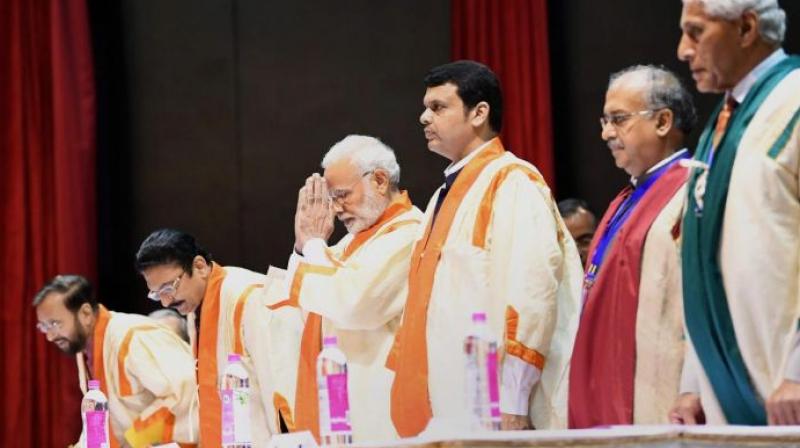 PM Narendera Modi IITs Mumbai