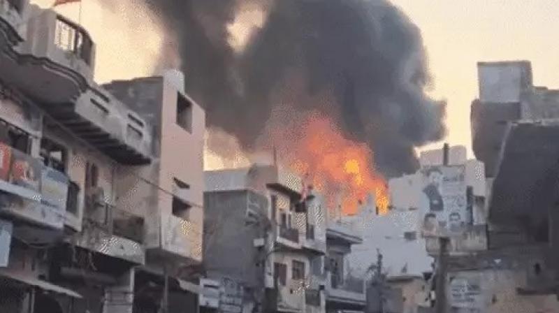11 dead in fire at paint factory in Delhi's Alipur 11 dead in fire at paint factory in Delhi's Alipur