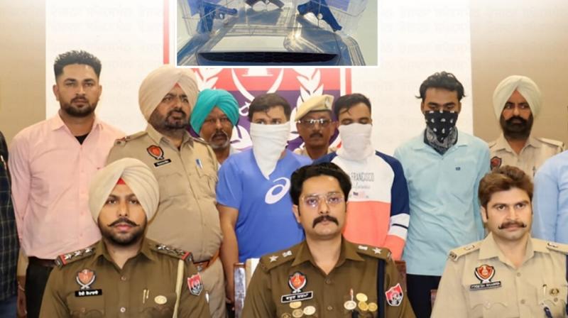 Patiala police arrested three operatives of gangster Gurwinder Singh Patiala police arrested three operatives of gangster Gurwinder Singh