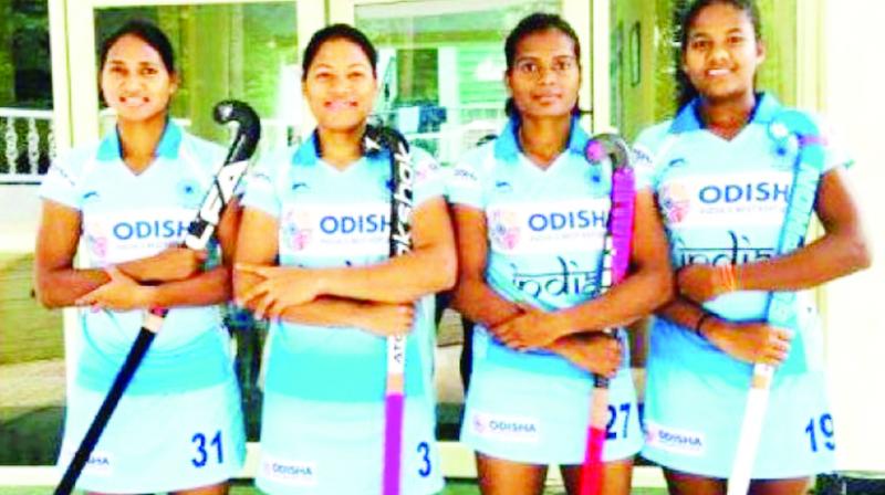 Indian Women Hockey Players