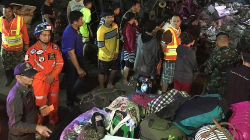 Bus Accident in thailand