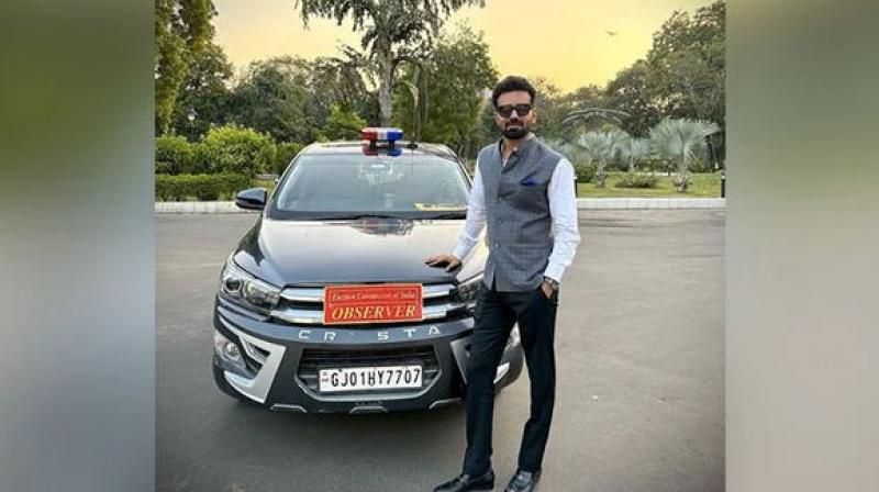 EC relieves IAS officer from polls observer duty after he shares photos on social media EC relieves IAS officer from polls observer duty after he shares photos on social media