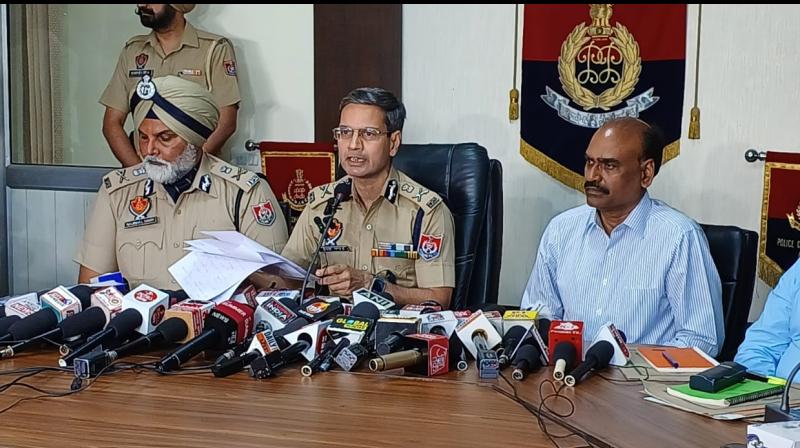 Punjab DGP Press Conference on Amritsar Blasts