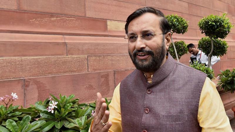 Minister Prakash Javadekar Minister Prakash Javadekar